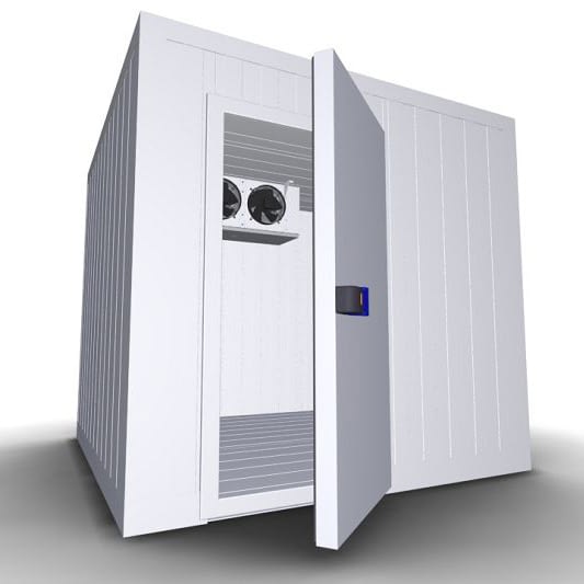 Холодильная камера КС8-11,06 - открытая дверь